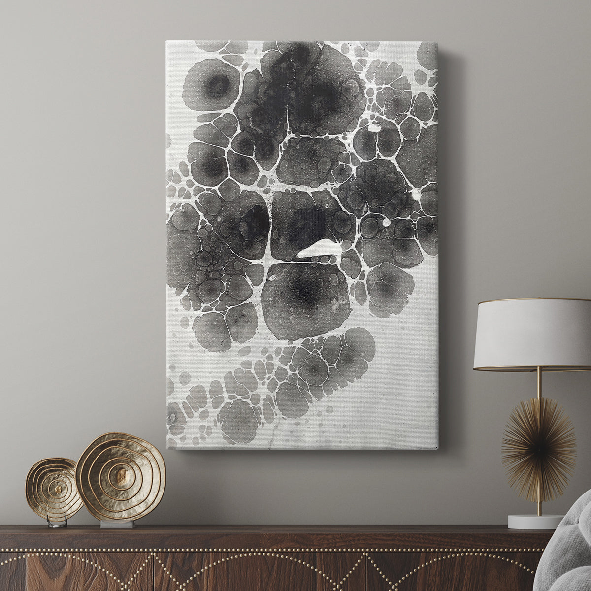 Marbling XII - Canvas Art Print