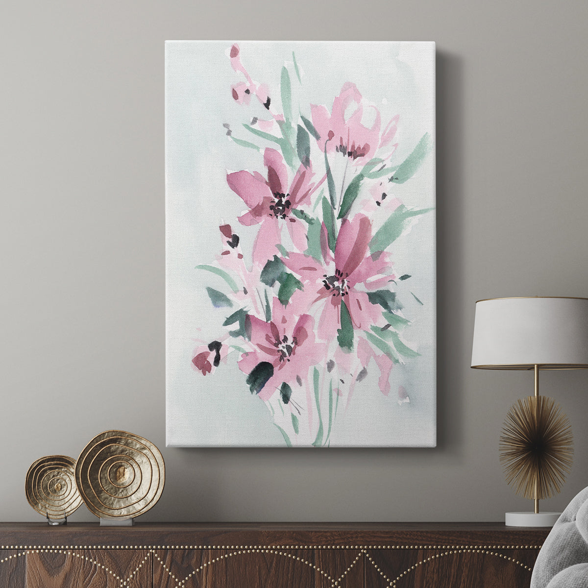 Posy Blooms I - Canvas Art Print