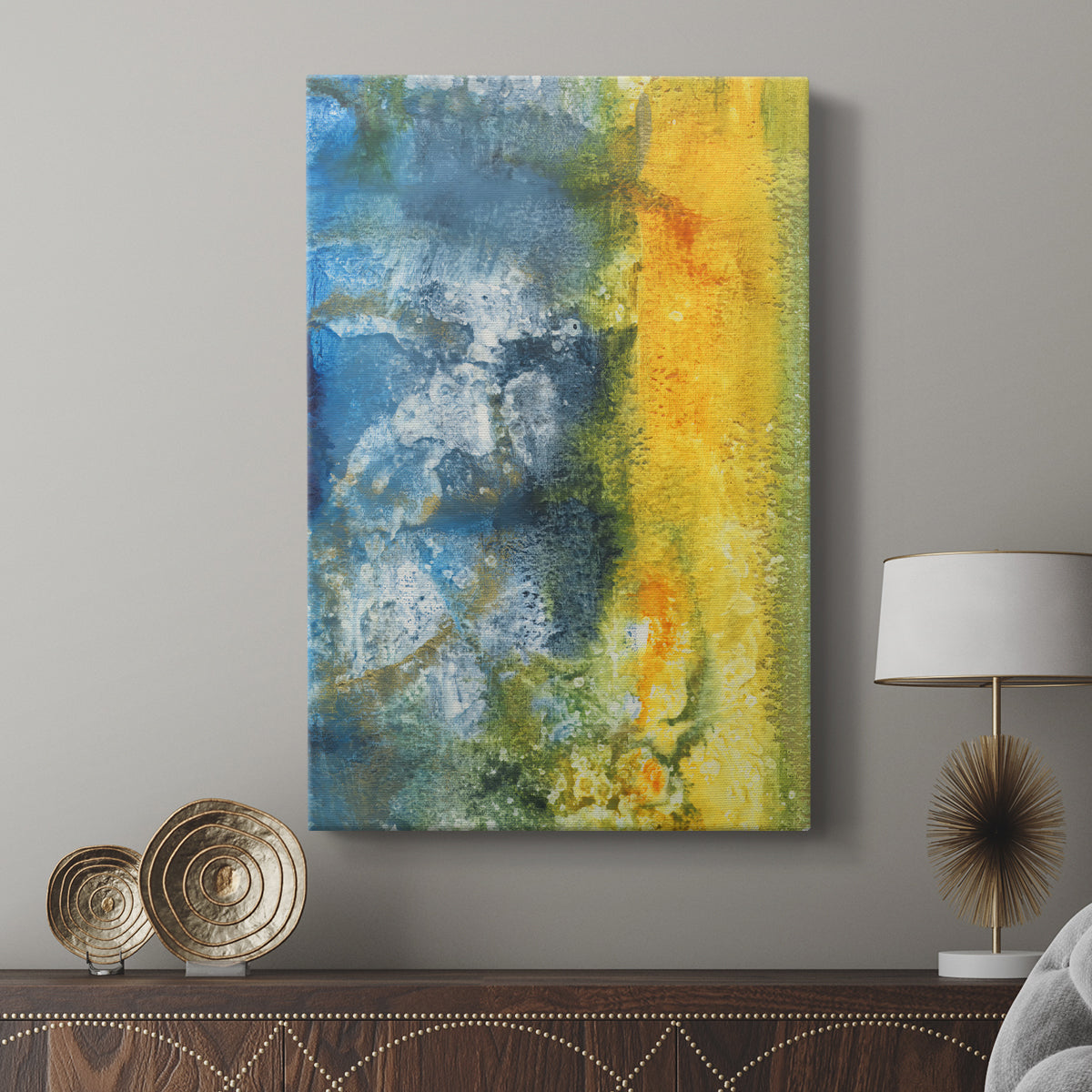 Aquatic Energy II - Canvas Art Print