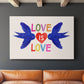 Love Loudly Collection A - Canvas Art Print