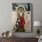 Canvas art print featuring a Romantic composition with soft light and layered foliage displayed in a modern interior space.