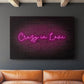 Neon Love II - Canvas Art Print