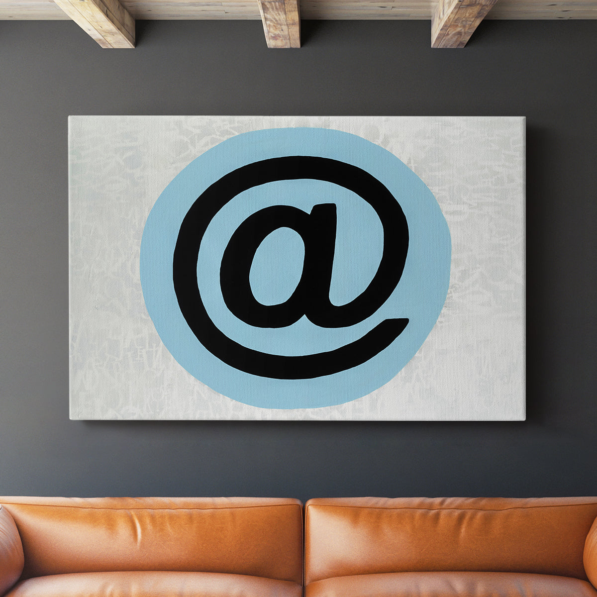 At - Canvas Art Print
