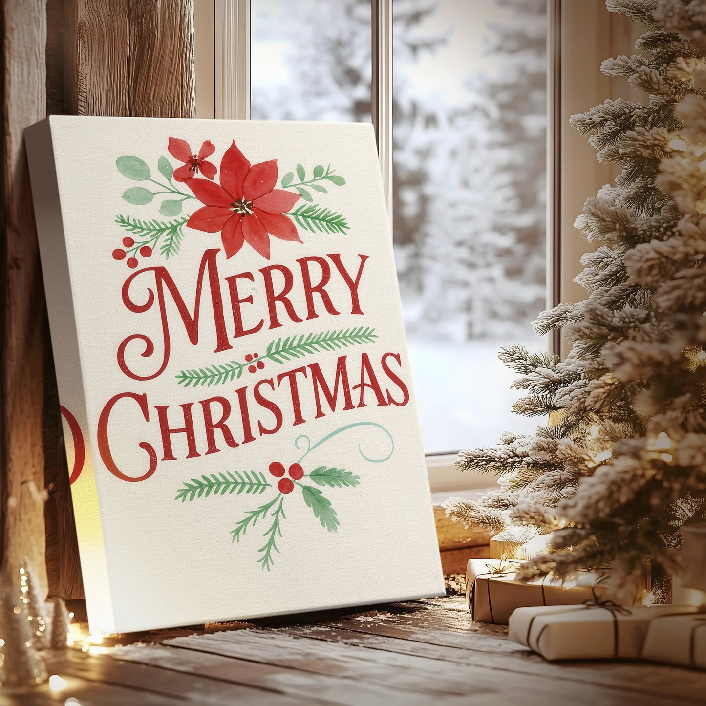 Sugar Garland of Eve - Canvas Art Print