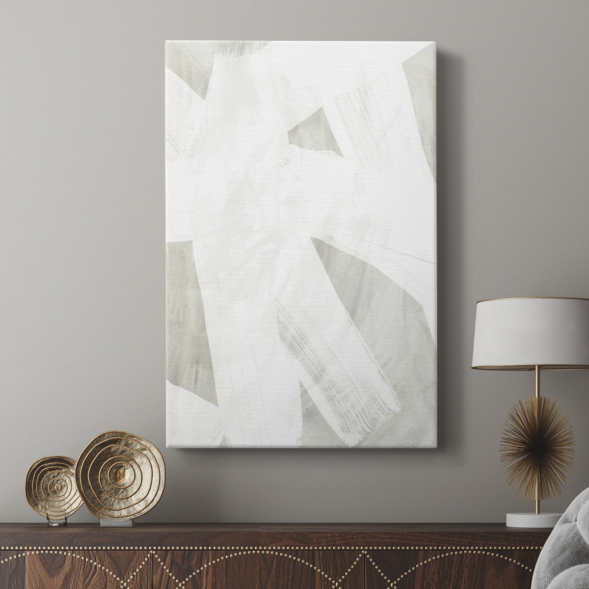 Stone Brush II - Canvas Art Print