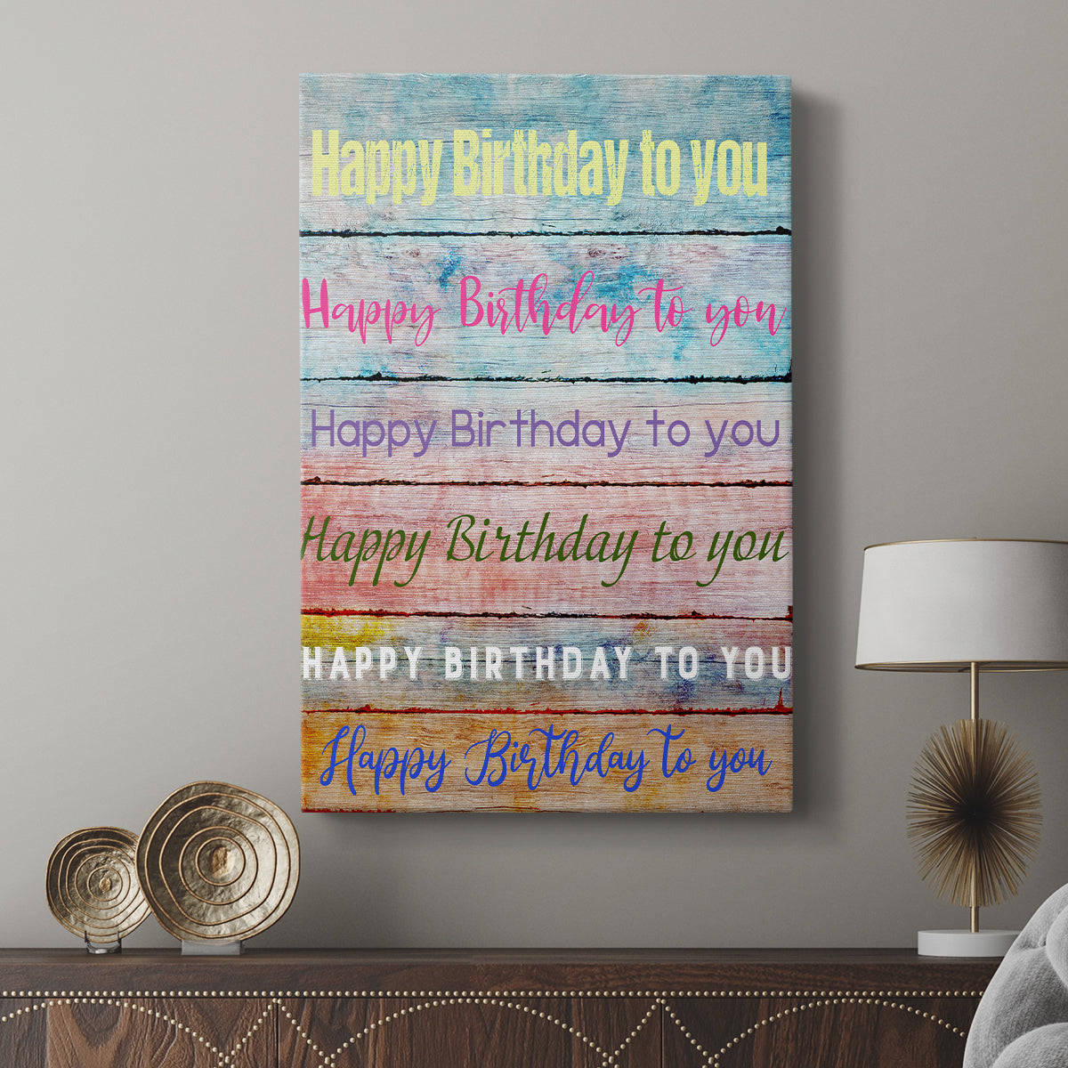 Birthday Song - Canvas Art Print