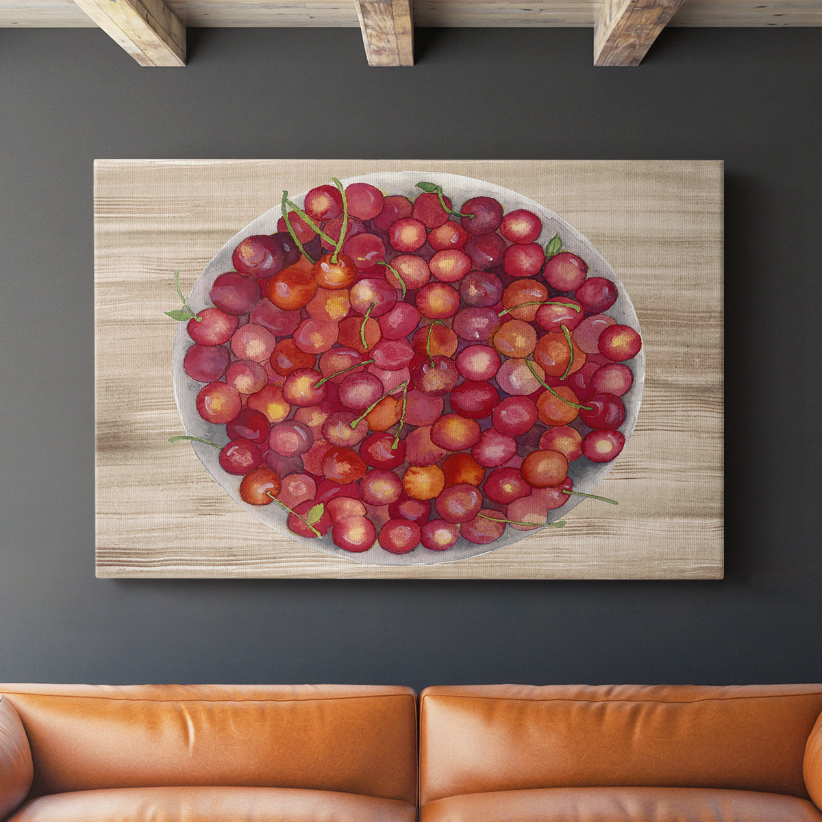 Bowls of Fruit IV - Canvas Art Print