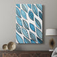 Patterned Leaf Shapes I - Canvas Art Print