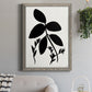 Silhouette Garden II - Premium Canvas Framed in Barnwood - Ready to Hang