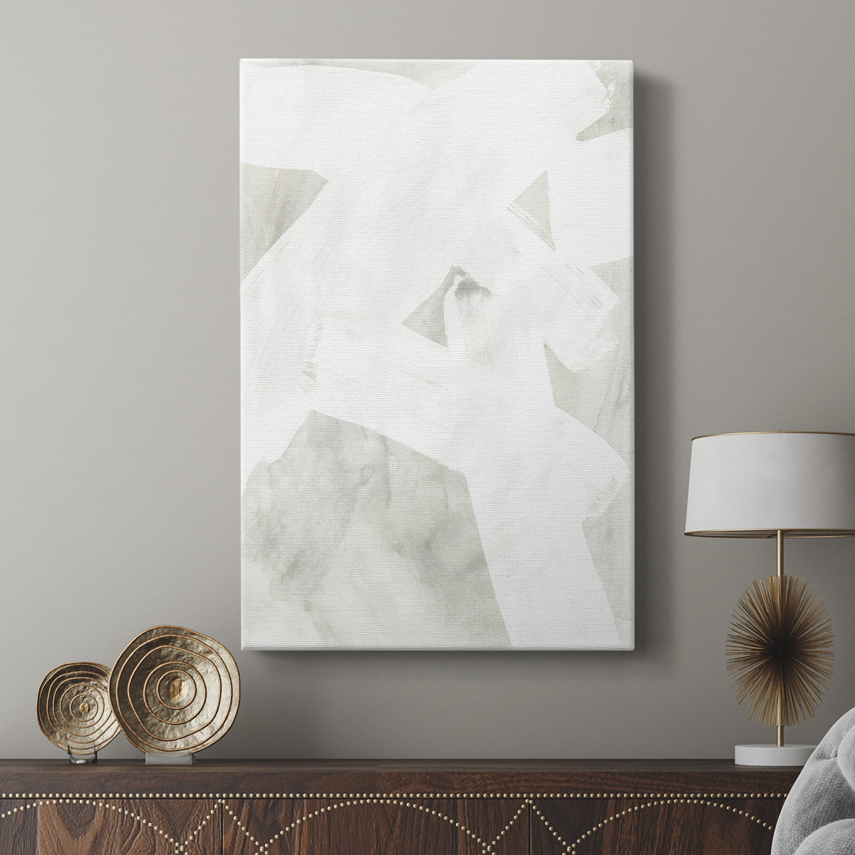 Stone Brush I - Canvas Art Print