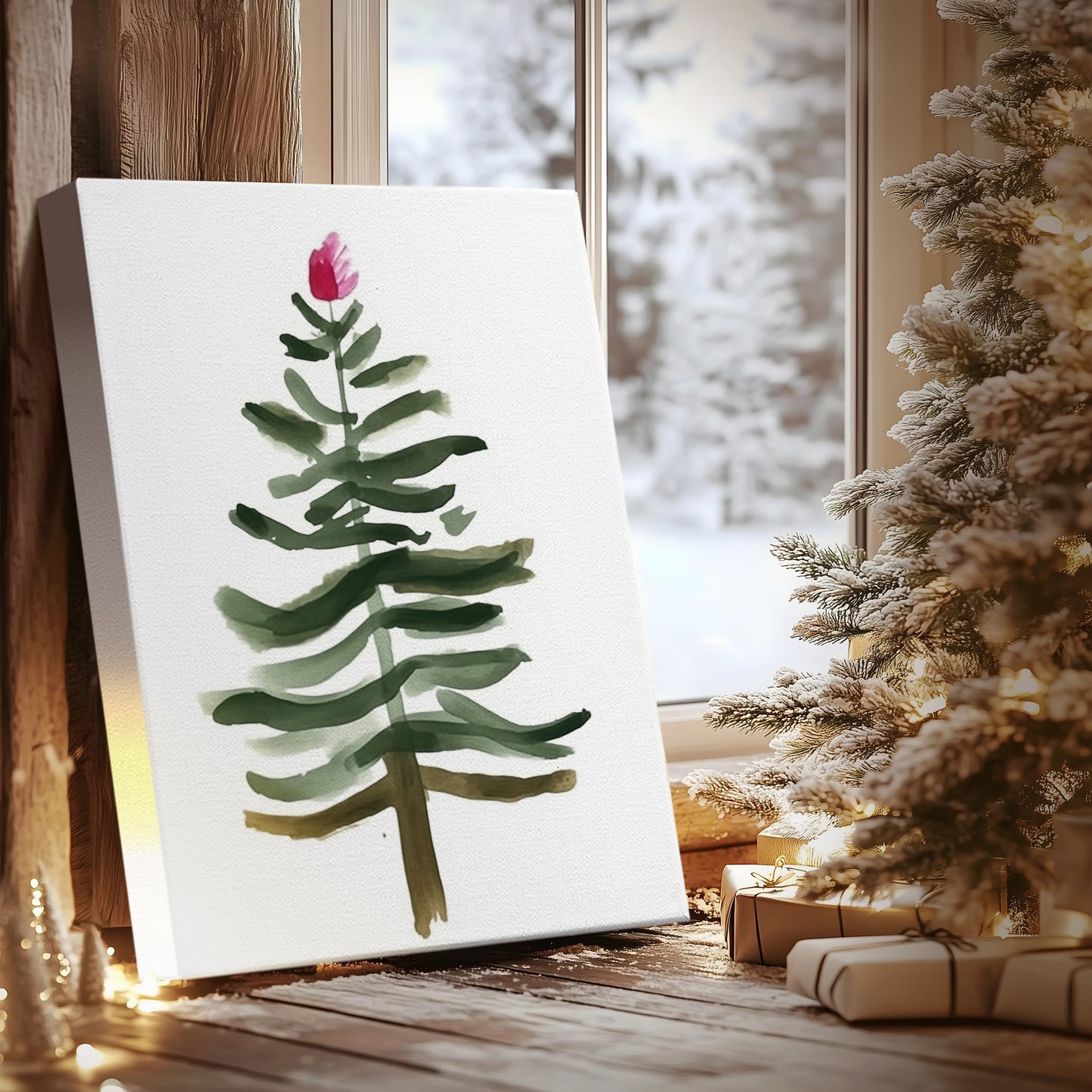 Dusk of Snowwhite Fir - Canvas Art Print