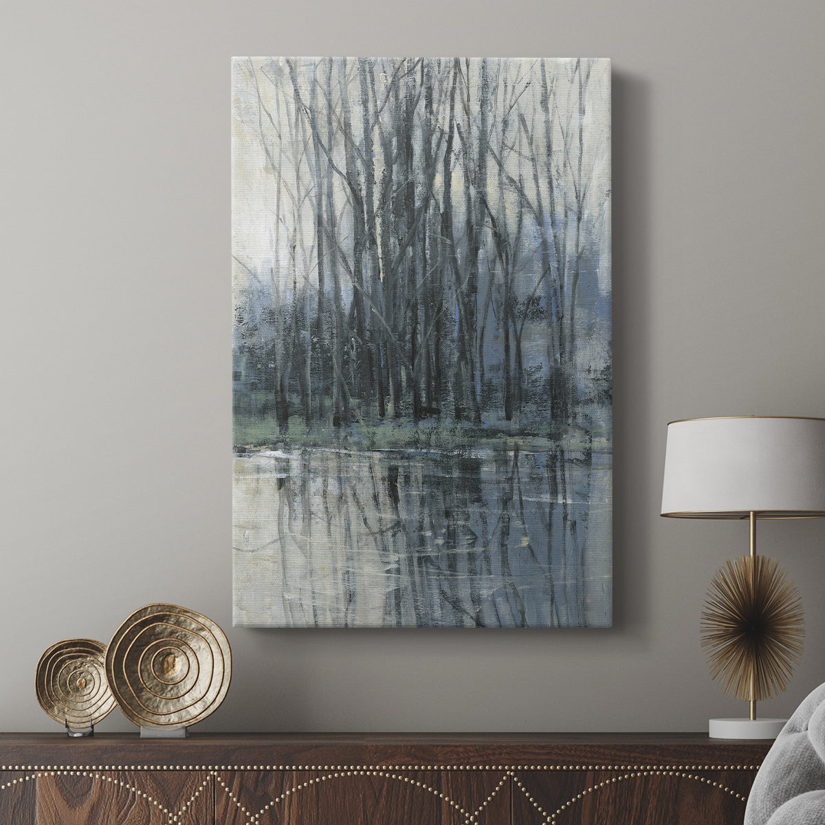 Morning Drizzle II - Canvas Art Print