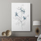 Indigo Sketch II - Canvas Art Print