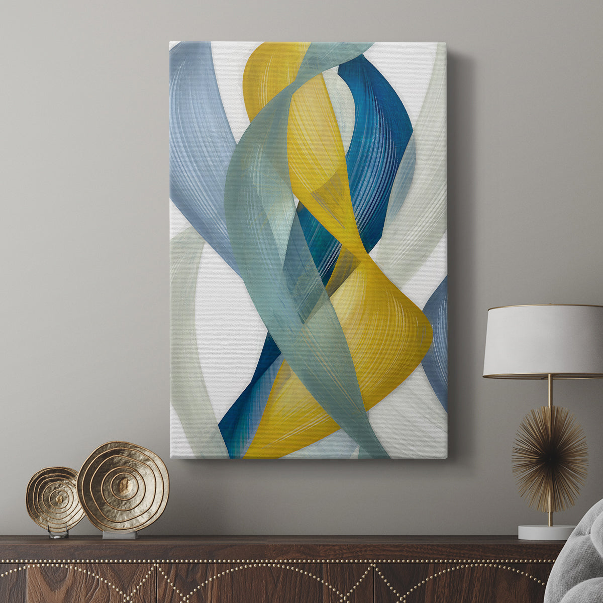 Horizontal Bands I - Canvas Art Print