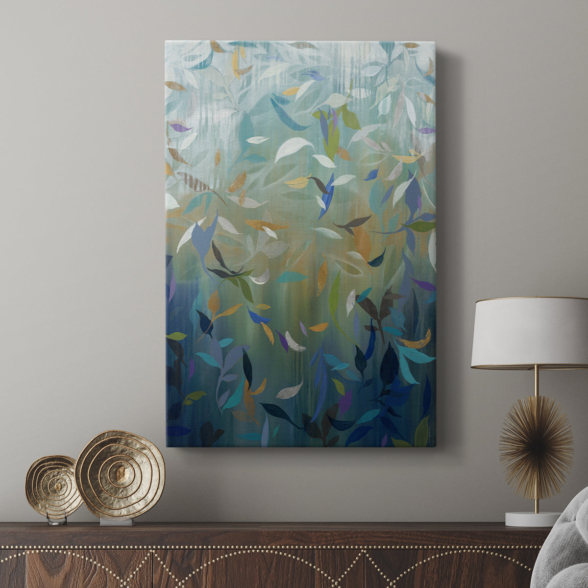 Falling Leaves - Canvas Art Print