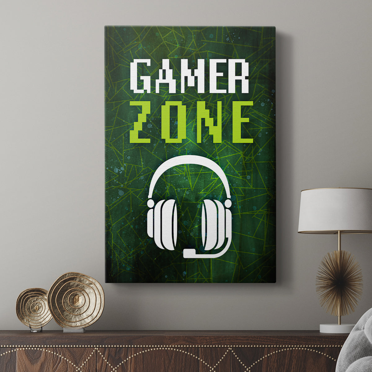 It's Game On IV - Canvas Art Print