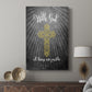 With God Gold - Canvas Art Print