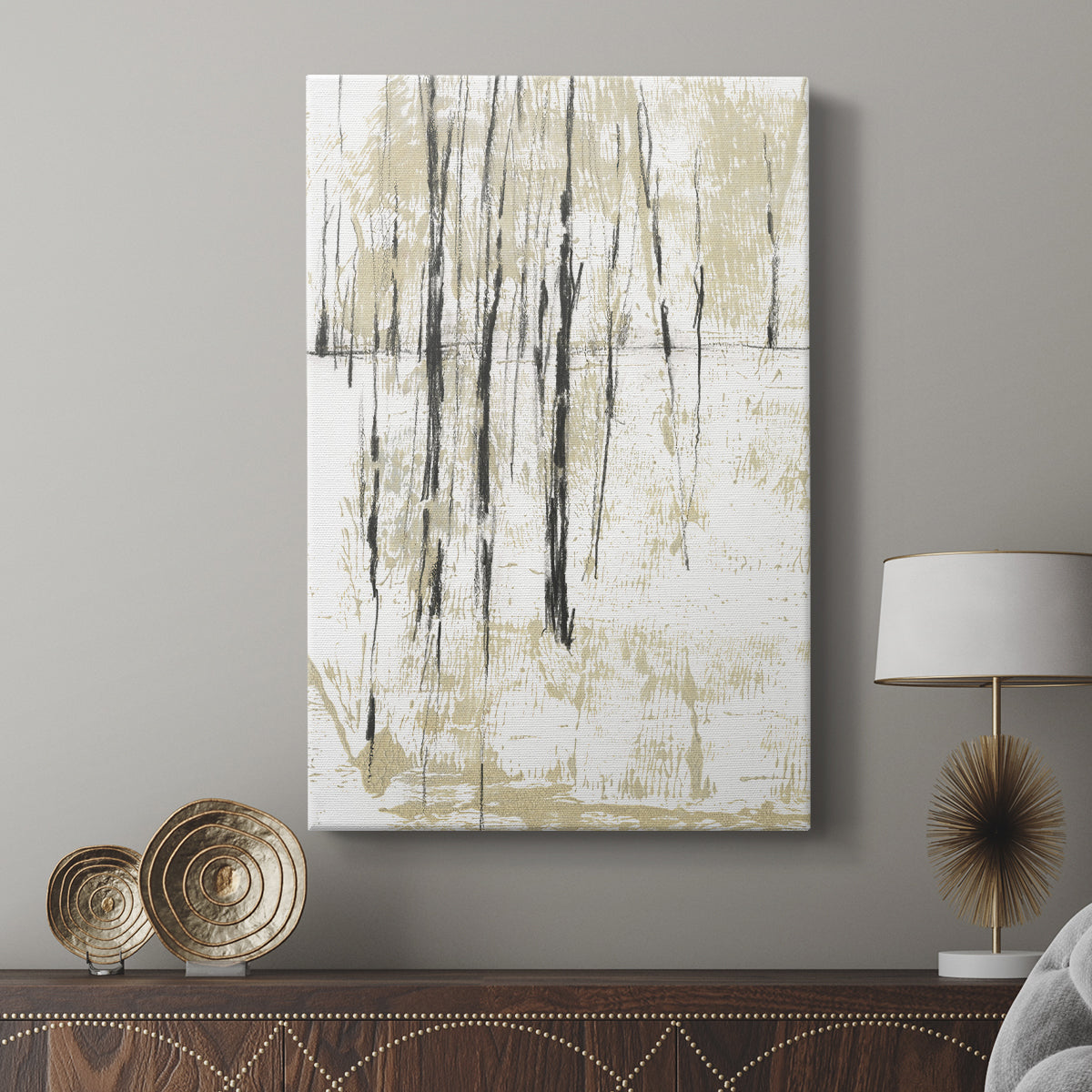 Gilded Forest II - Canvas Art Print
