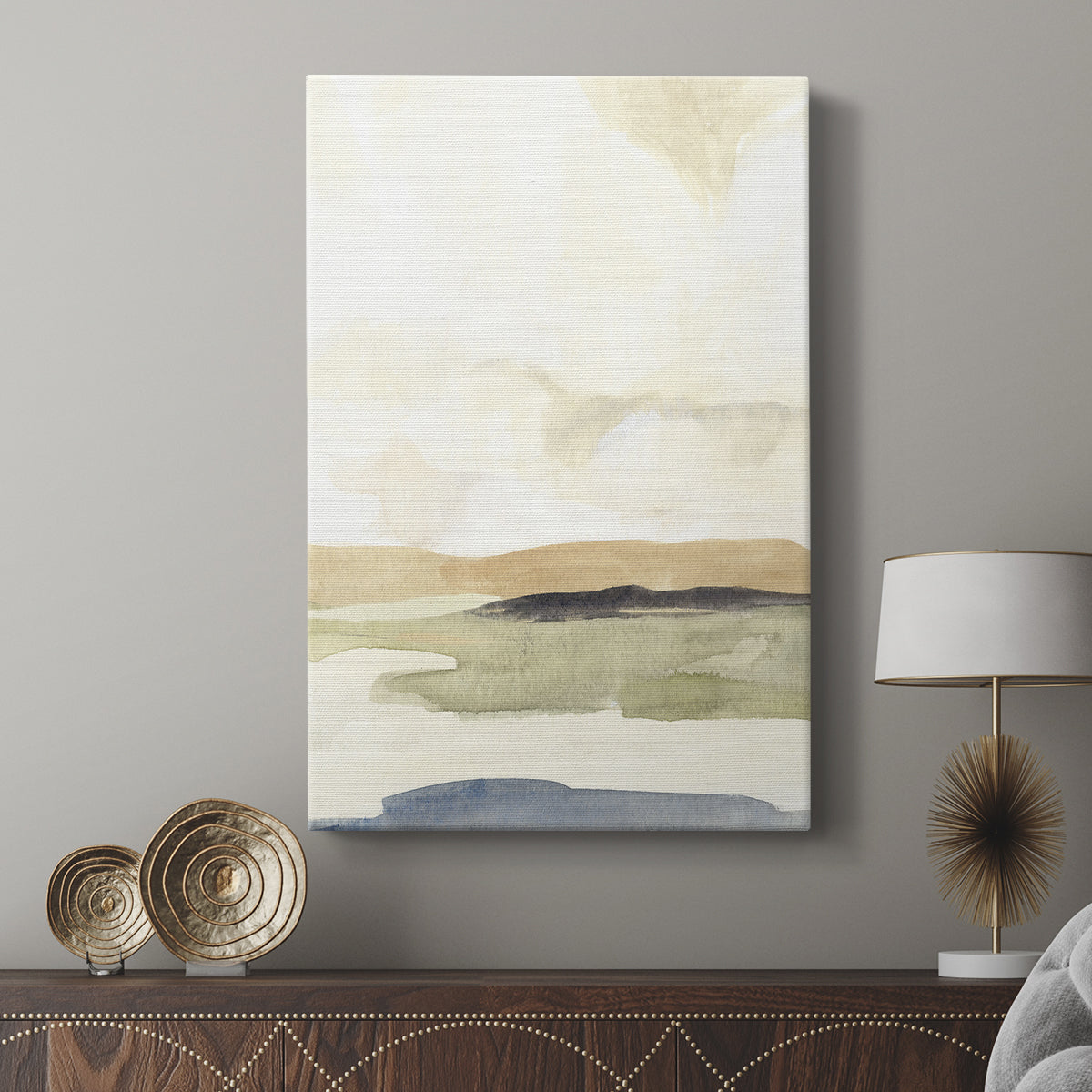 Slate Movement II - Canvas Art Print