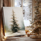 Night of Pearled Fir - Canvas Art Print