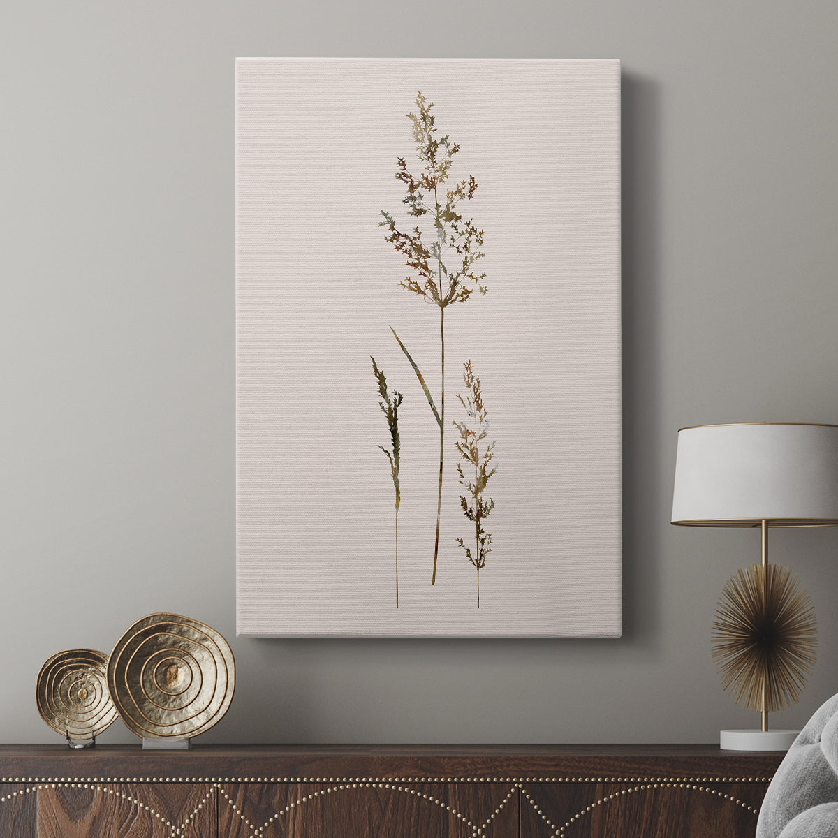 Delicate Stems II - Canvas Art Print