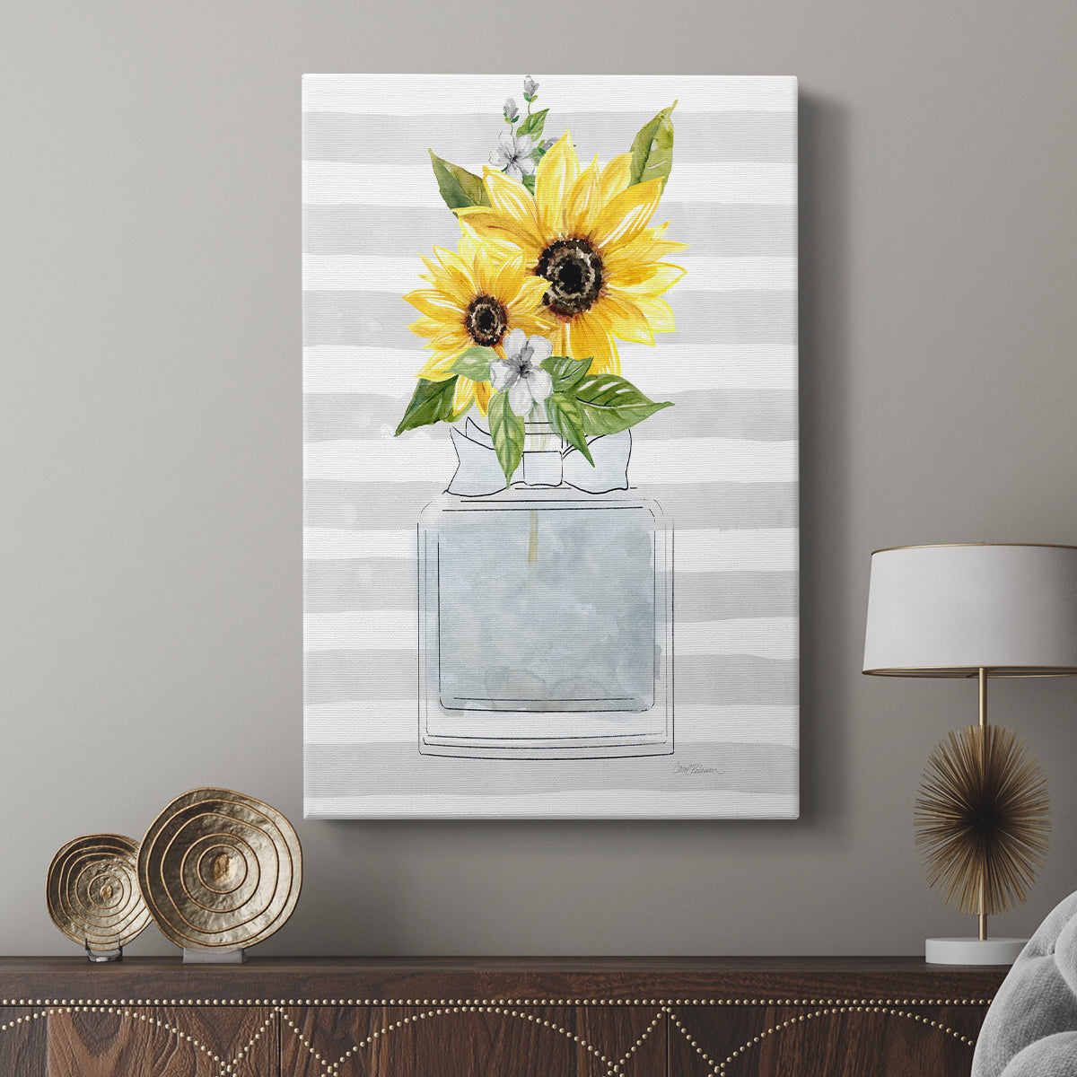 Sunflower Perfume II - Canvas Art Print