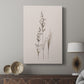 Delicate Stems I - Canvas Art Print