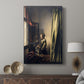 Canvas art print featuring a calm composition with gentle tones and interior detail displayed in a modern interior space.