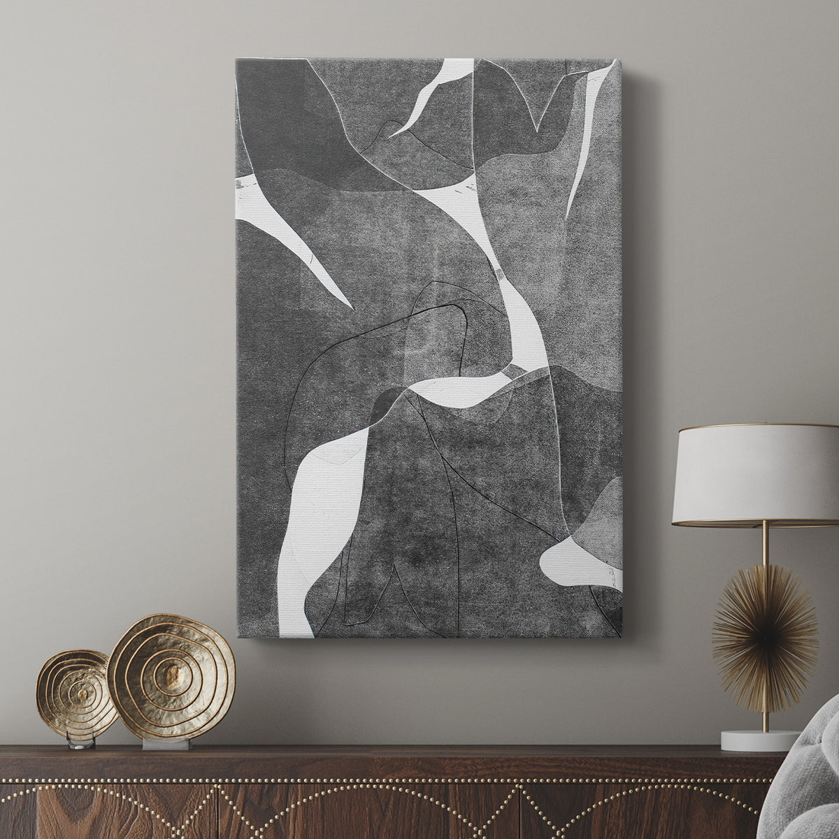 Night Bloom III - Canvas Art Print