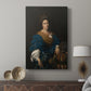 Canvas art print featuring a classical composition with interaction and detail displayed in a modern interior space.