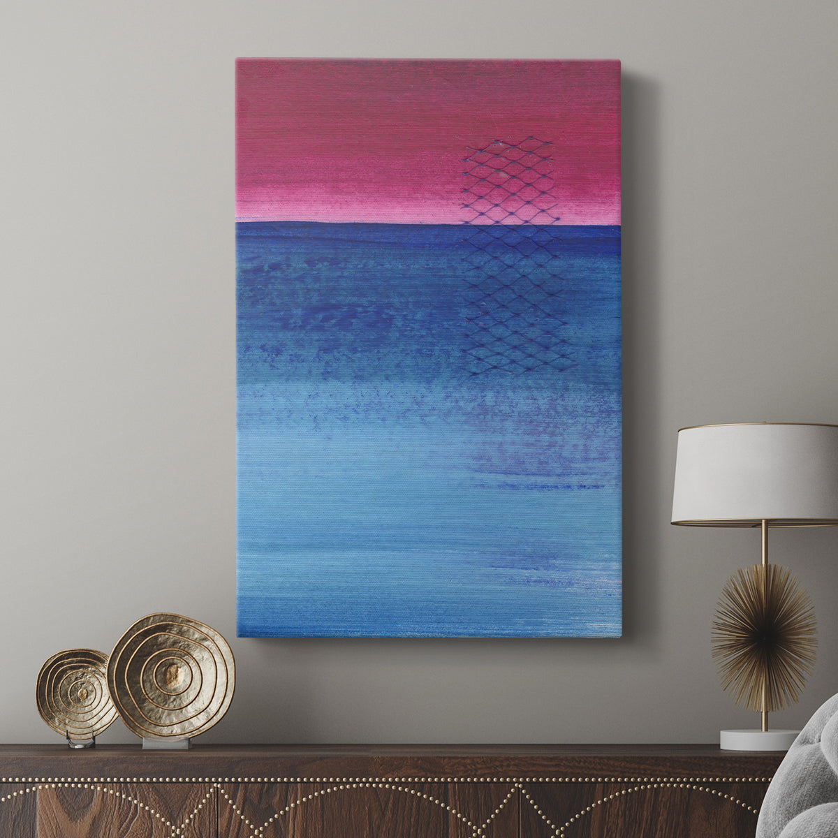 Gently Oppose I - Canvas Art Print
