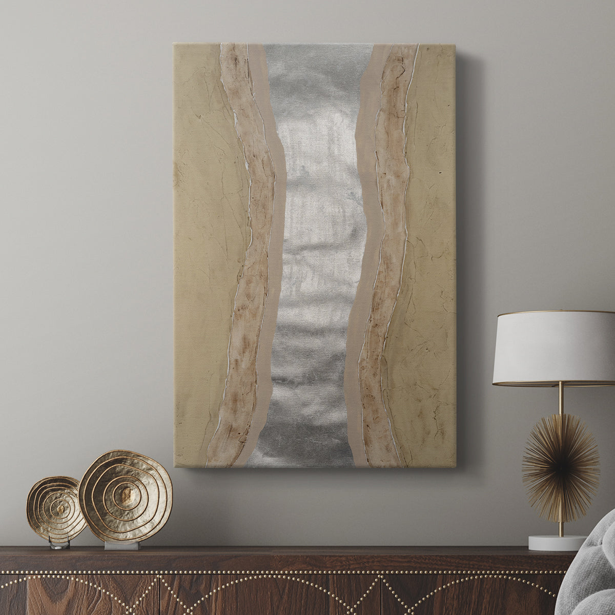 Silver Lake II - Canvas Art Print
