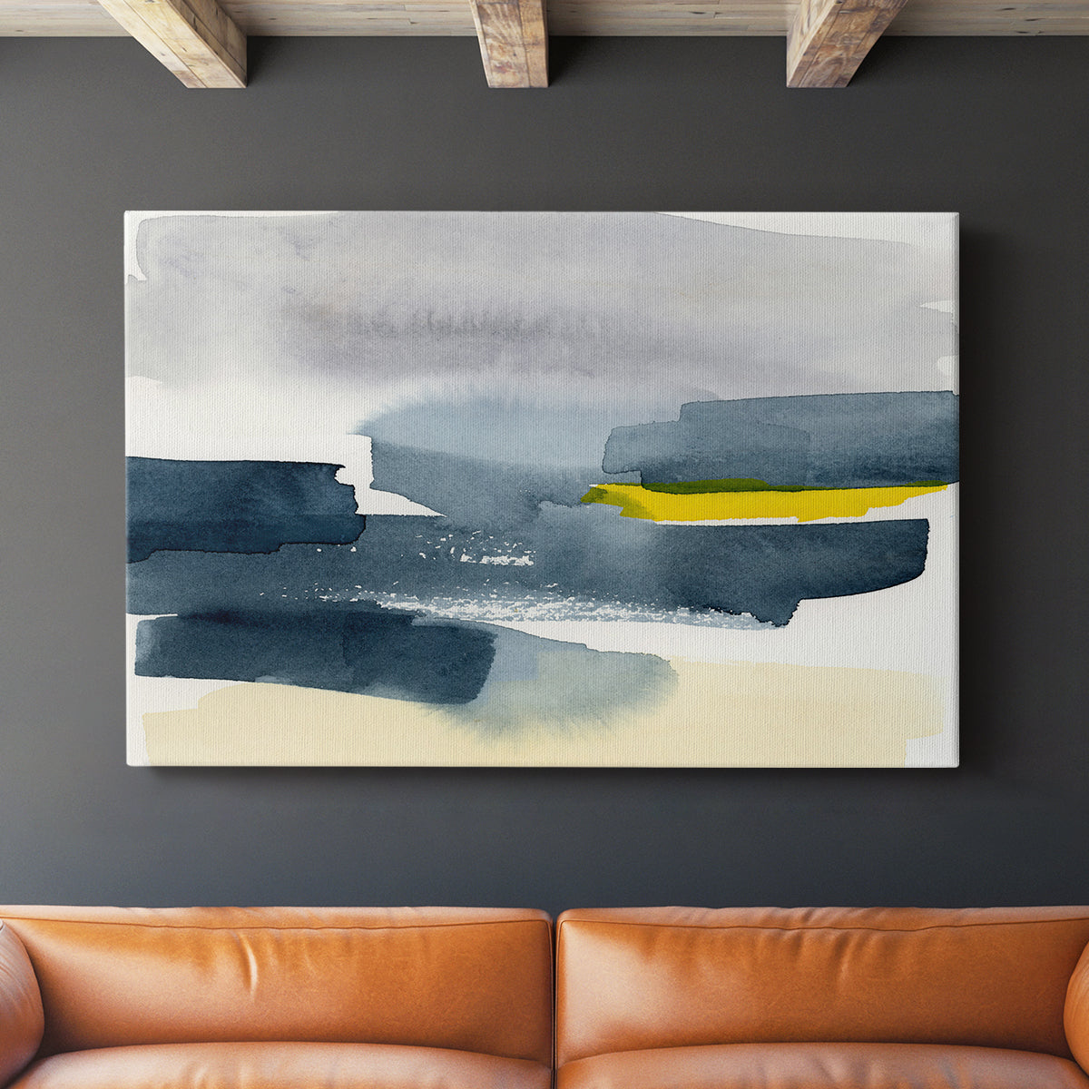 Peeking Sunshine IV - Canvas Art Print