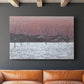 Sunset Snowfall I - Canvas Art Print