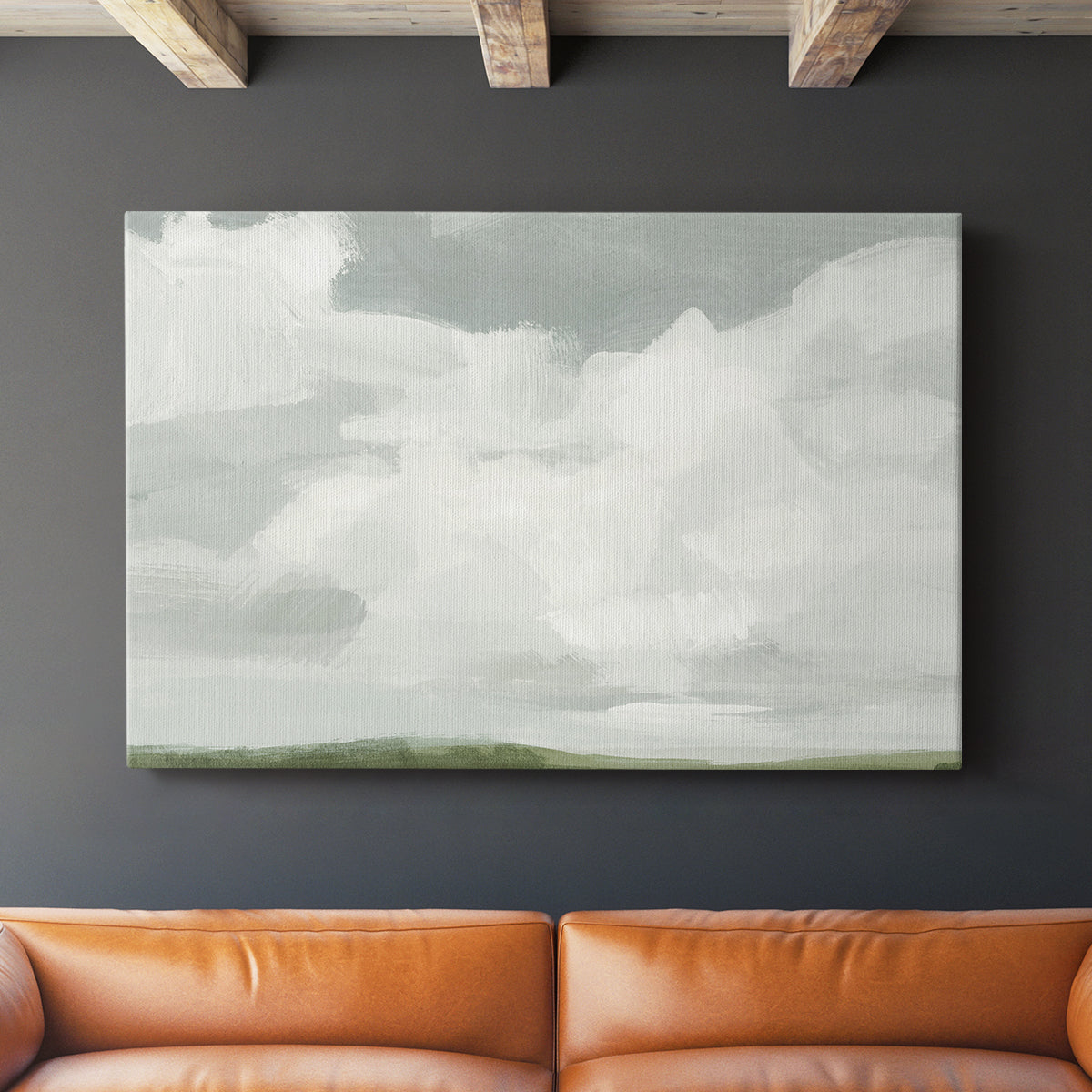 Gray Stone Sky I - Canvas Art Print