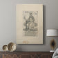 Canvas art print featuring a stylized figure with minimal shading and strong outline displayed in a modern interior space.