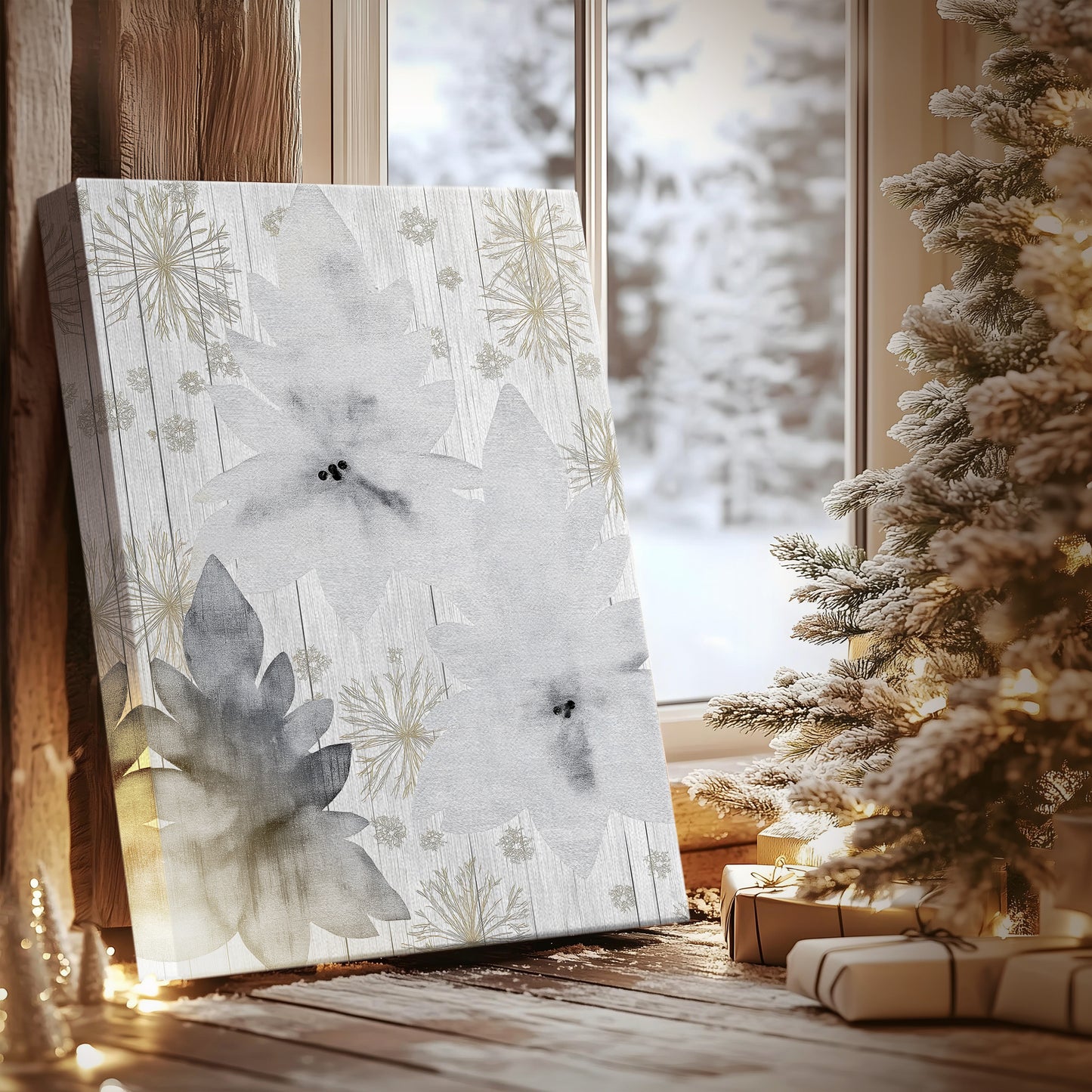 Morning of Snowwhite Carol - Canvas Art Print
