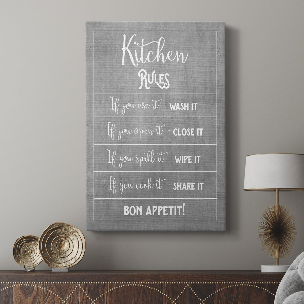 Bon Appetit - Canvas Art Print