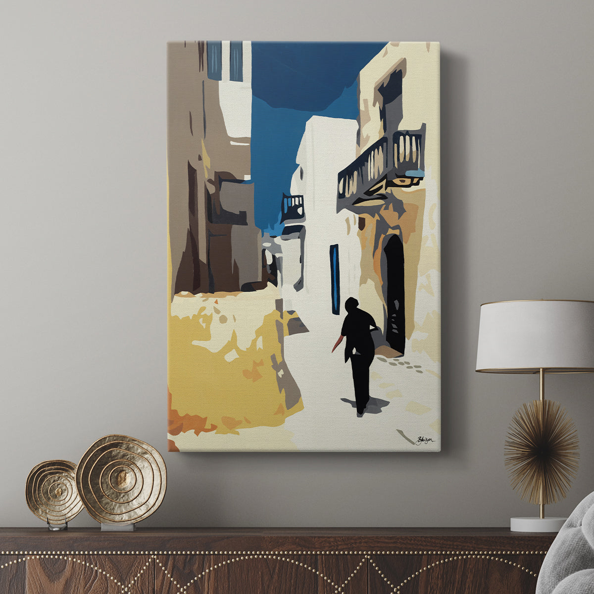 Mykonos 3 - Canvas Art Print