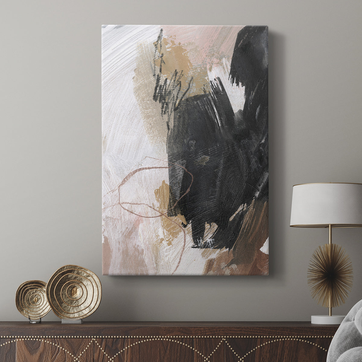Unbleached Neutrals III - Canvas Art Print