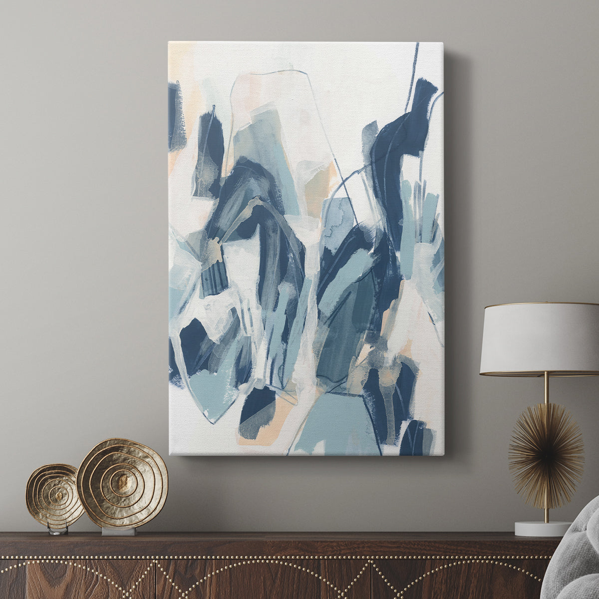 Interlocking Melody II - Canvas Art Print