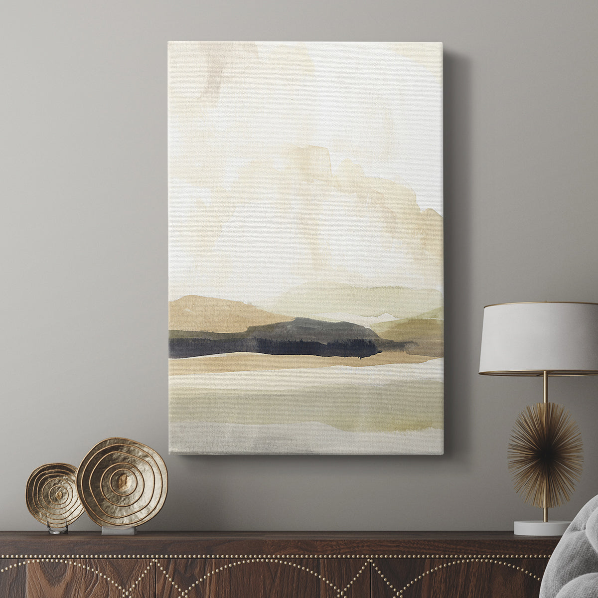 Slate Movement I - Canvas Art Print