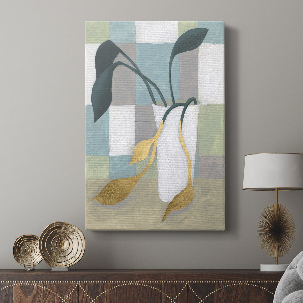 Plant Vased I - Canvas Art Print
