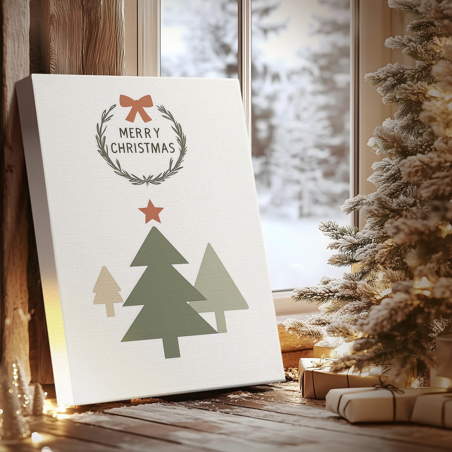 Snowwhite Blessing of Bells - Canvas Art Print