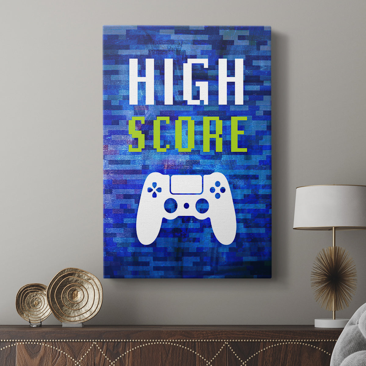 It's Game On I - Canvas Art Print