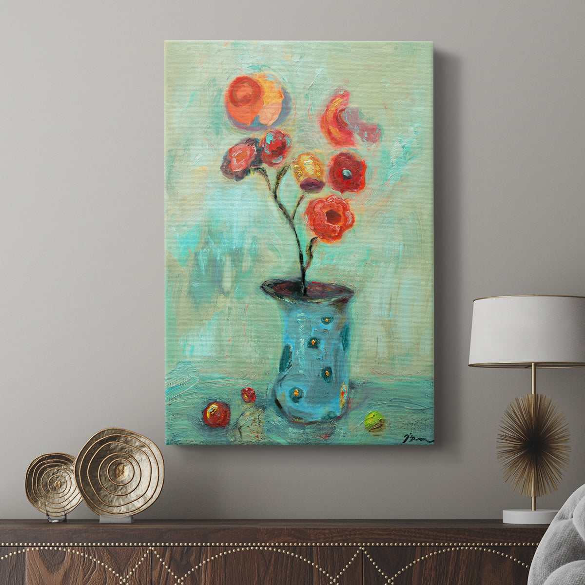 Orange Pop - Canvas Art Print