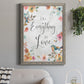 Spring Bird Love - Premium Canvas Framed in Barnwood - Ready to Hang