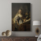 Canvas art print featuring a refined composition with gentle shadows and detail displayed in a modern interior space.