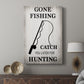 Gone Fishing - Canvas Art Print