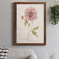 Soft Peony - Premium Canvas Framed in Barnwood - Ready to Hang